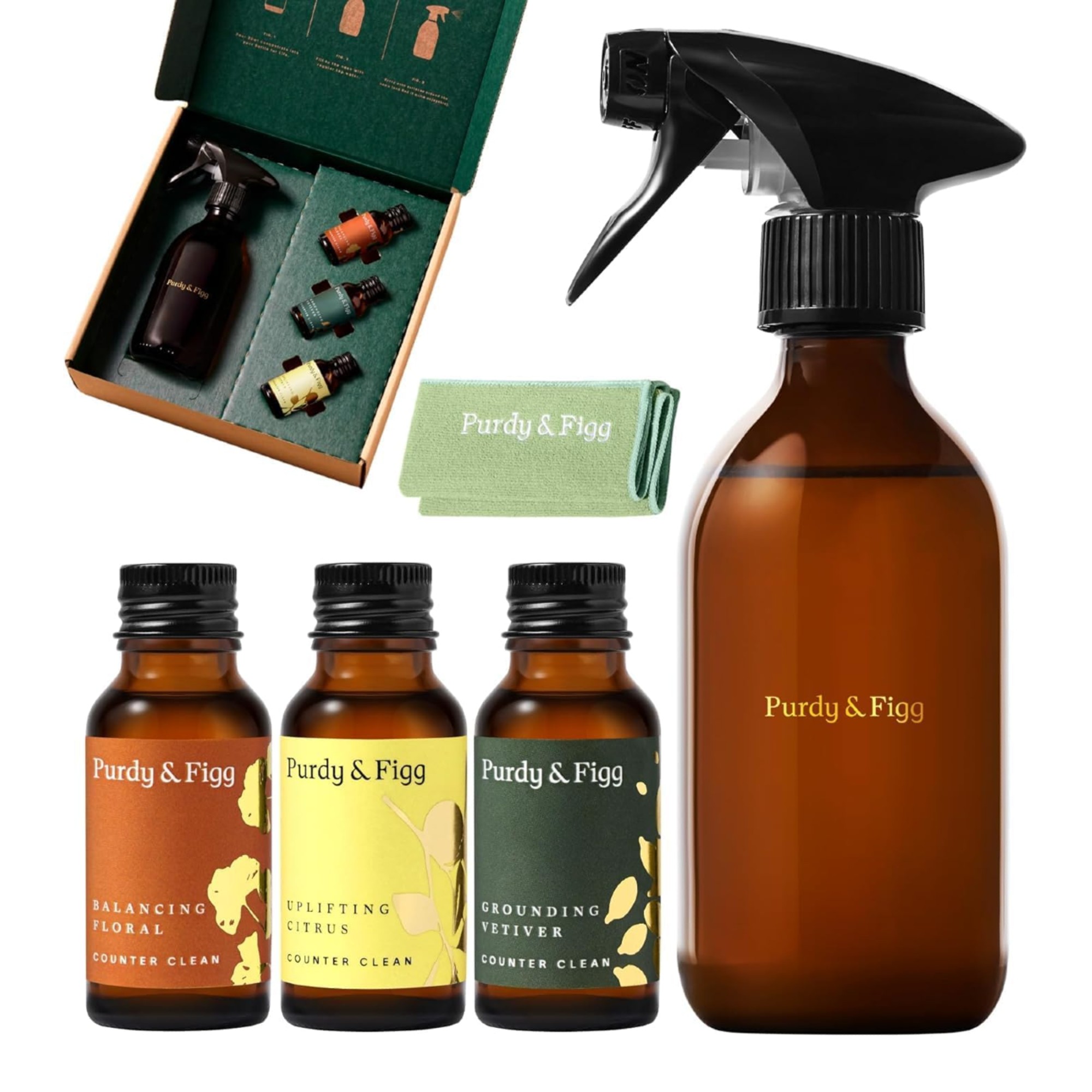 Purdy &amp;amp; Figg Counter Clean Mixed Starter Kit