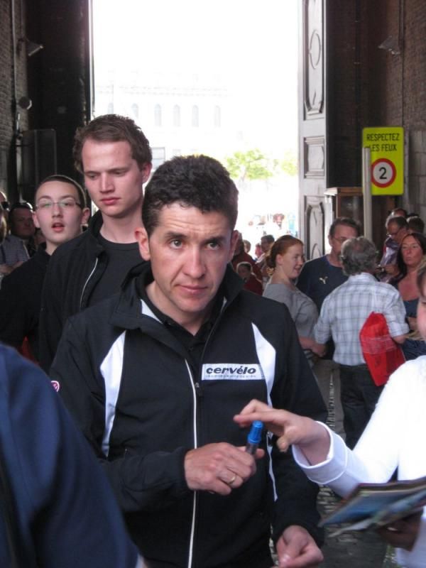Carlos Sastre (Cervelo TestTeam) was one of the many Tour contenders at this year's Li&egrave;ge-Bastogne-Li&egrave;ge