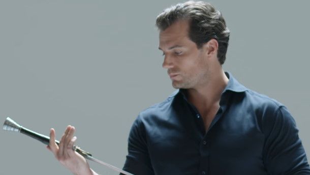 Henry Cavill gets really intense about swords in a new Witcher video