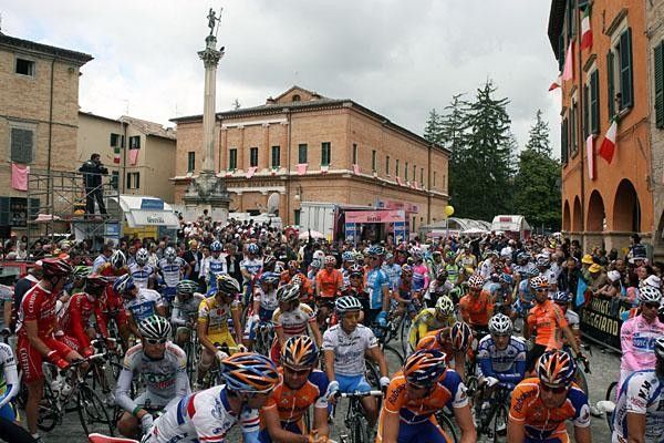 The start of the race.