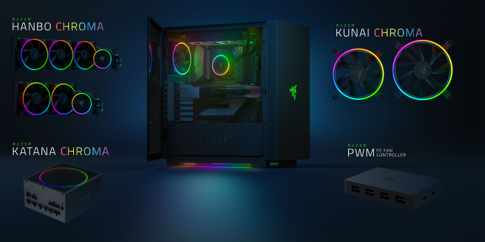 Razer Inside: Company Debuts Its Own Coolers, Fans and PSUs