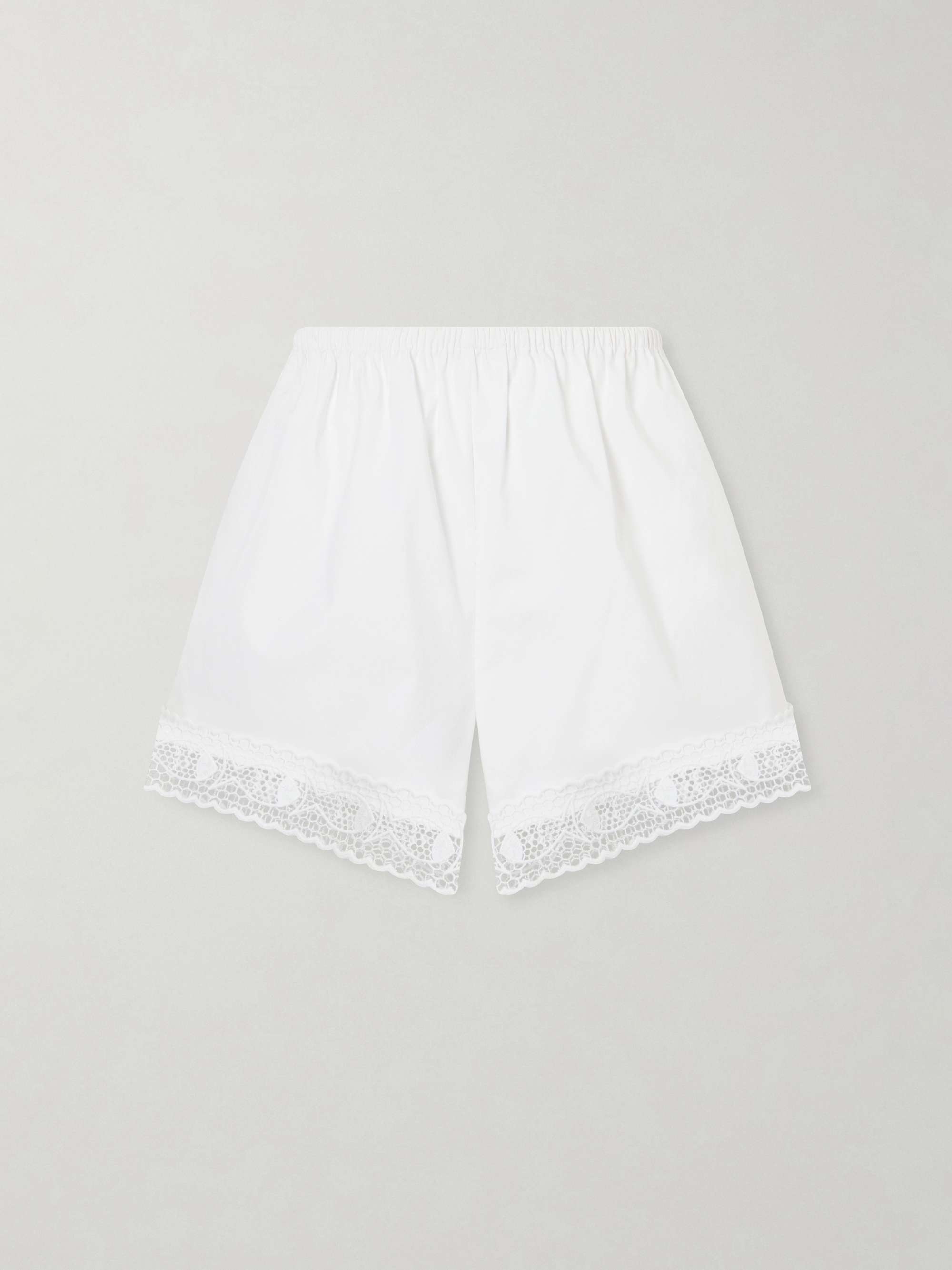 +da Adolfo Brezza Cotton-Blend Shorts