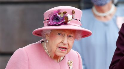 Queen in Wales 2021 