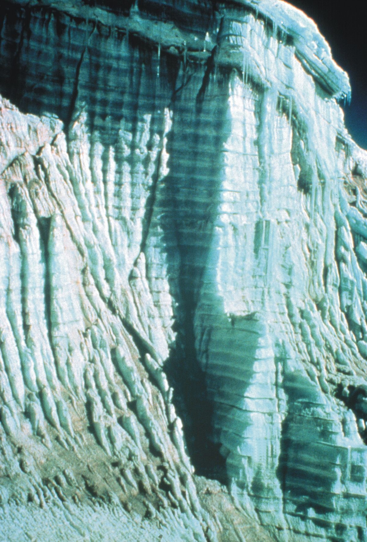 Quelccaya glacier in 1977