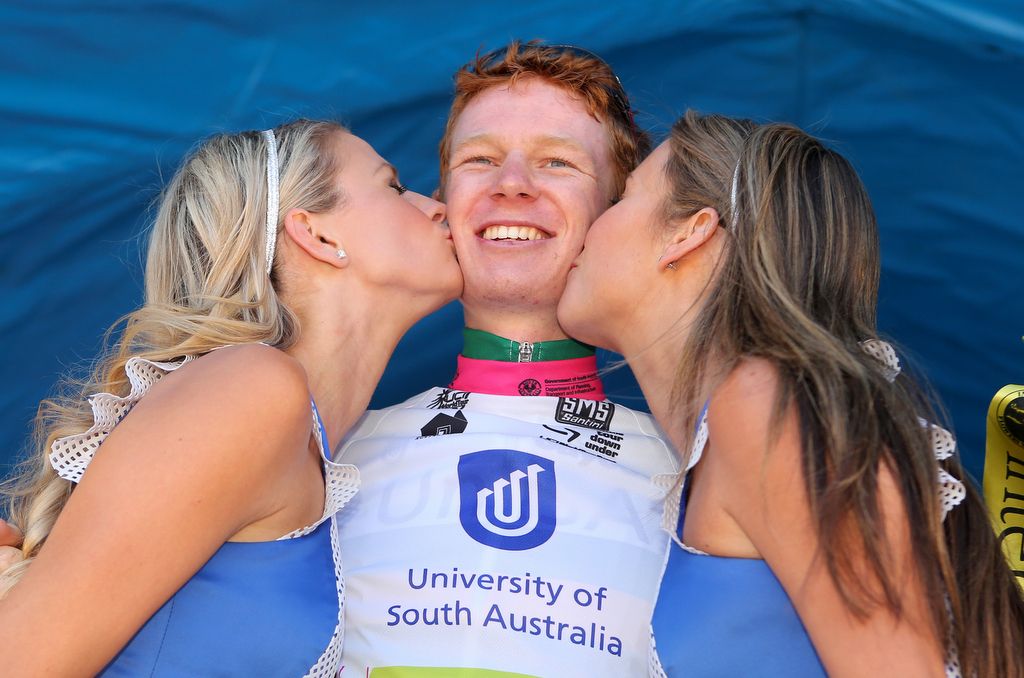 Jack Haig is one former UniSA-Australia rider to win a classification at the Tour Down Under