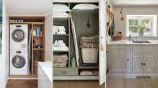 compilation image of small laundry room ideas to inspire restricted spaces