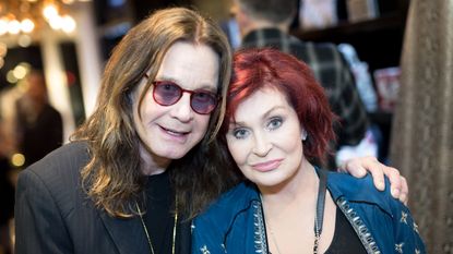 LOS ANGELES, CA - SEPTEMBER 28: (EXCLUSIVE COVERAGE) Ozzy Osbourne and Sharon Osbourne attend the Billy Morrison - Aude Somnia Solo Exhibition at Elisabeth Weinstock on September 28, 2017 in Los Angeles, California. (Photo by Greg Doherty/Getty Images)