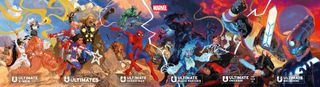 Ultimate Universe connecting covers by Josemaria Casanovas