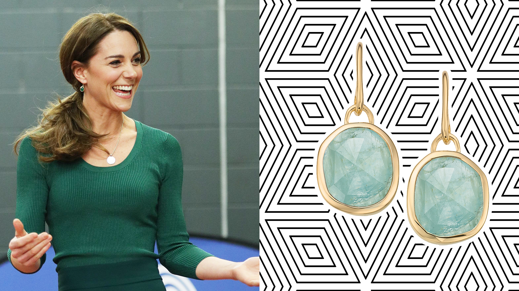 Kate Middleton's Monica Vinader Earrings Are Available Right Now | Marie  Claire