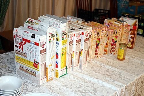 To train hard it takes a loada cereal...