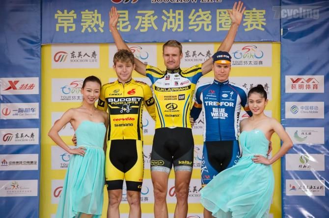 The top three, Alois Kankovsky, Jesse Kerrison and Patrick Clausen