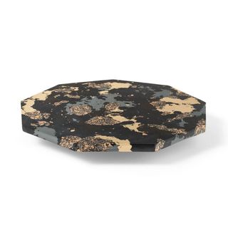 Neutral Marble Stone Lazy Susan Serving Stand - Dvf for Target