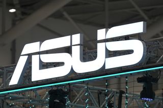 ASUS logo displayed at COMPUTEX 2023 in Taipei