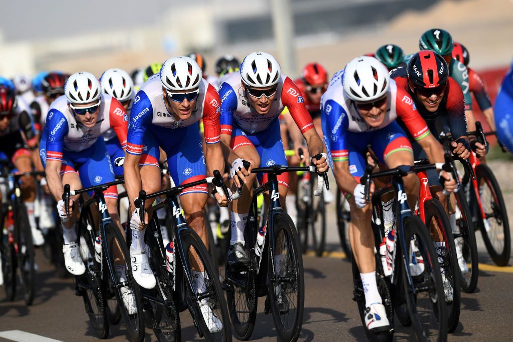Groupama-FDJ tried to lead out Arnaud Demare