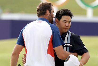 Kim and Scheffler at the Olympics