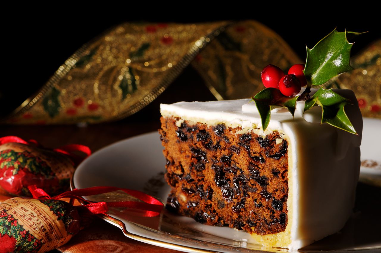 slow cooker Christmas cake recipe