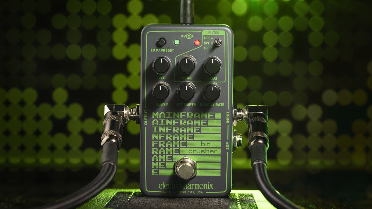 Electro-Harmonix recreates lo-fi videogame sounds with the Mainframe