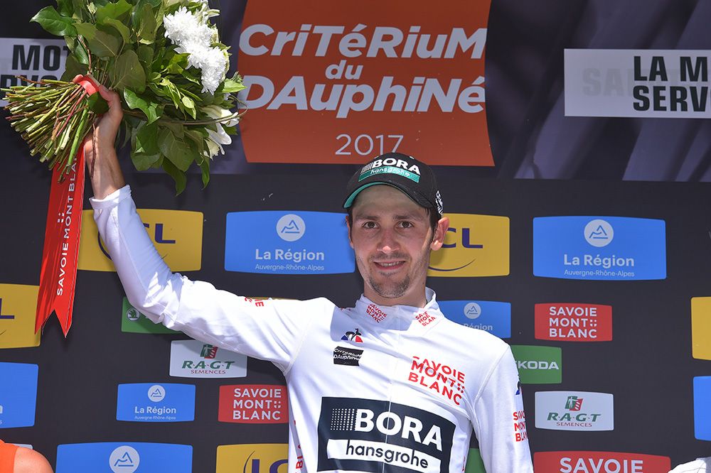 Emanuel Buchmann (Bora-Hansgrohe) is the new best young rider