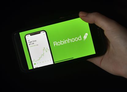 The Robinhood app