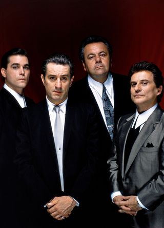 Ray Liotta, Robert DeNiro, Paul Sorvino and Joe Pesci.