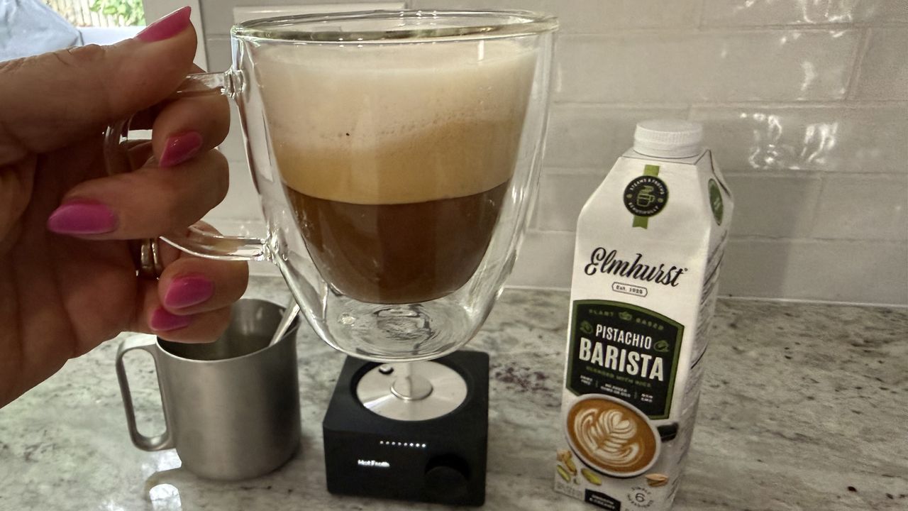 Terra Kaffe Aero with plant based milk