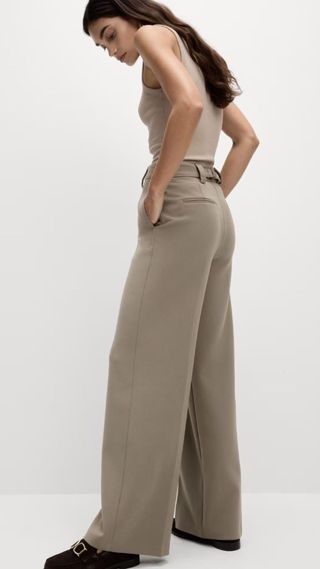 M&S wide leg trousers