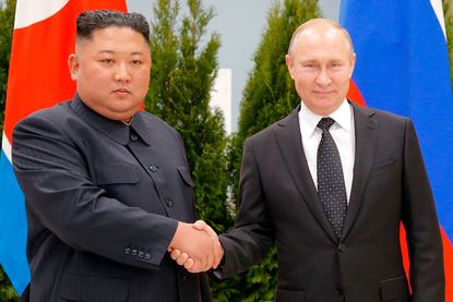 Kim Jong-Un and Putin. 