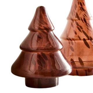 Tonal Glass Tabletop Trees