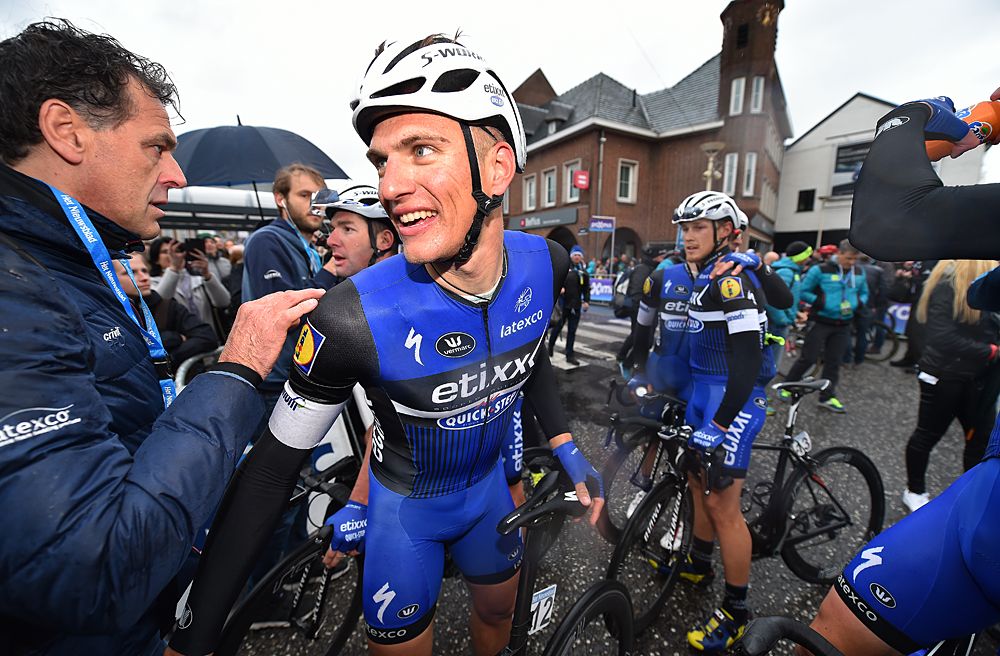 Marcel Kittel celebrates his Scheldeprijs win