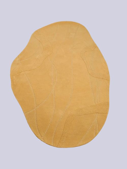 Pebble Rug Mustard