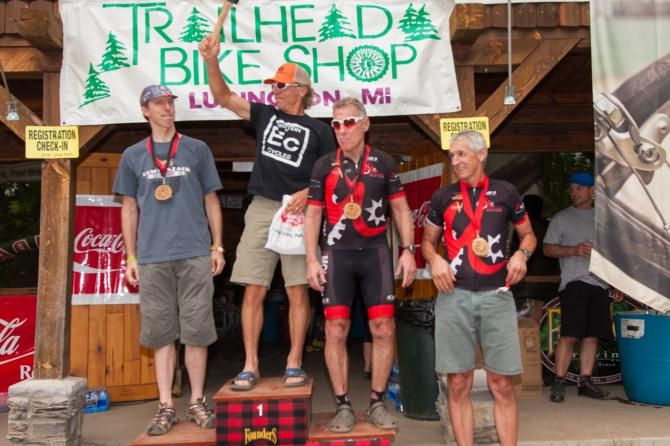 Lumberjack 100 masters podium