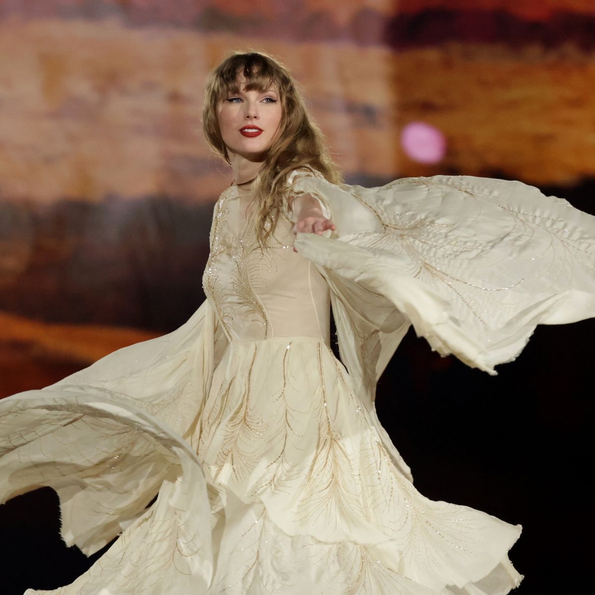 Taylor Swift performs during the Eras tour