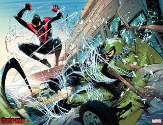 Miles Morales: Spider-Man #1 cover