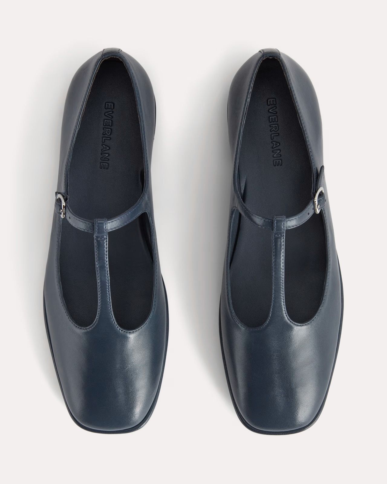 Everlane, The Leather T-Strap Flat