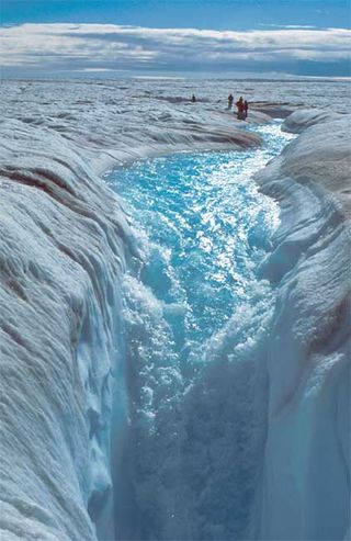 Greenland's Largest Ice Stream Thinning Rapidly