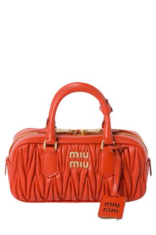 Miu Miu Arcadie matelassé nappa leather bag