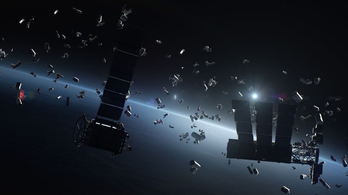 L’entreprise veut nettoyer les déchets spatiaux à l’aide de « sacs de ramassage » en orbite