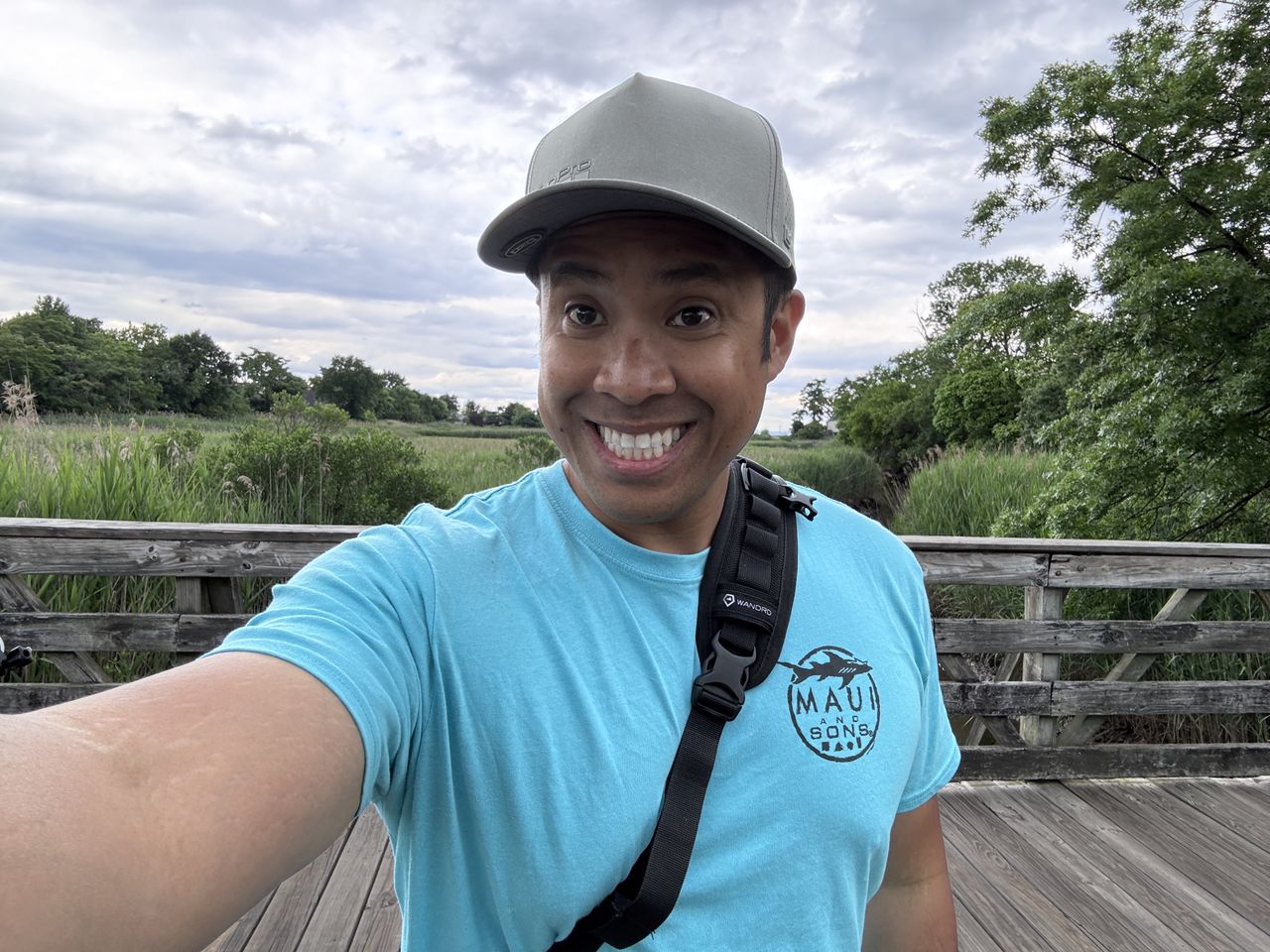 Apple iPhone 15 Pro selfie sample.