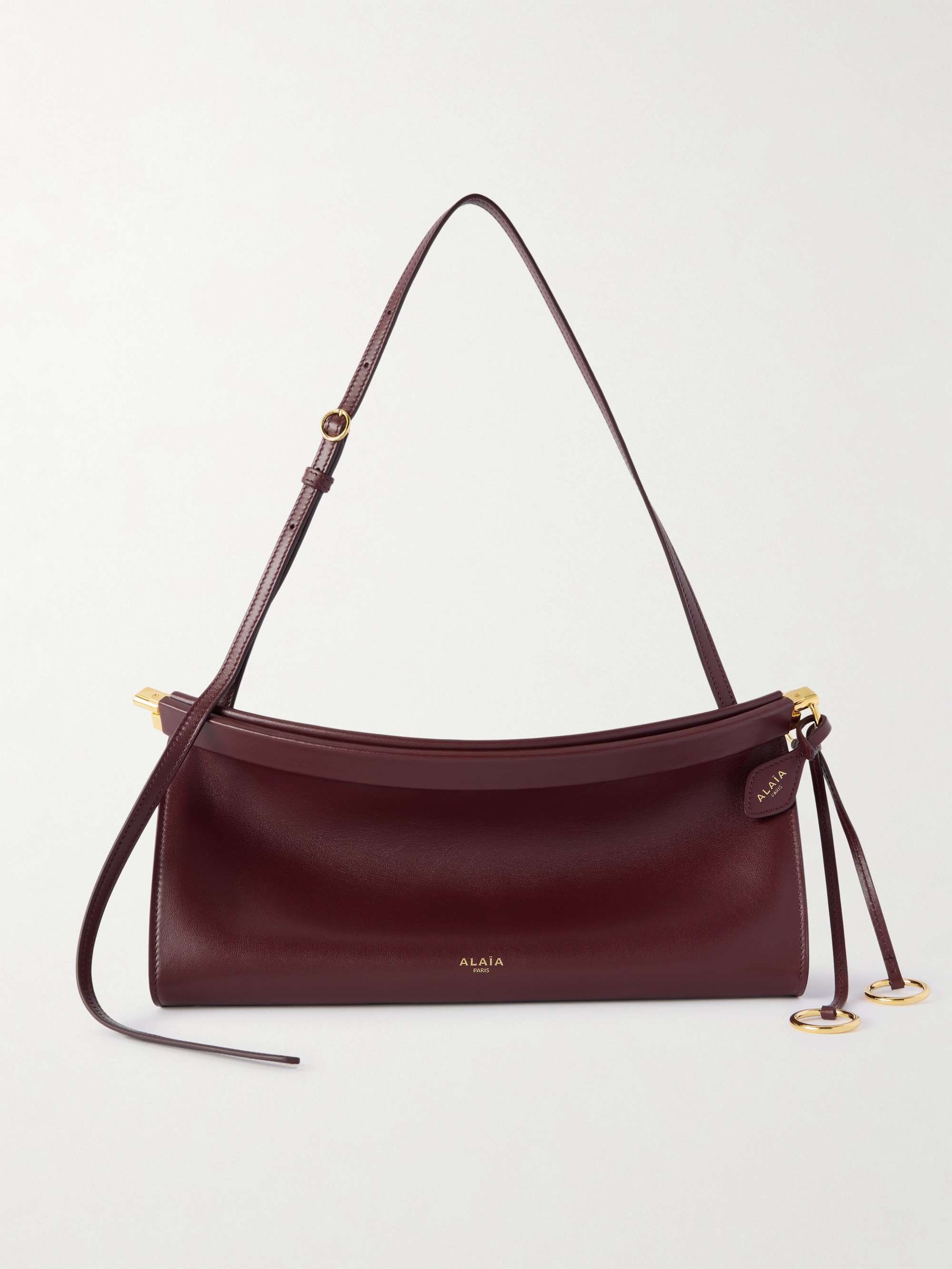 Click E/w Medium Leather Shoulder Bag