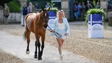 Badminton Horse Trials trot-up pictures: Emily King and Valmy Biats