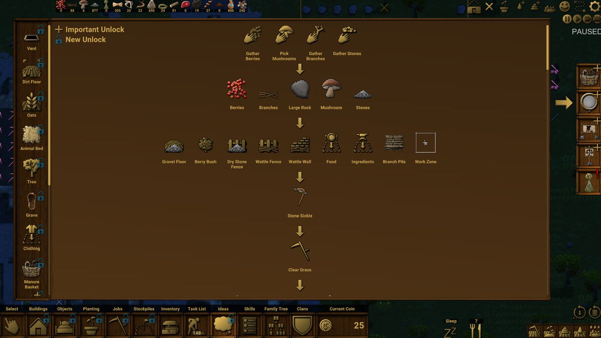 Screengrabs from Clanfolk.