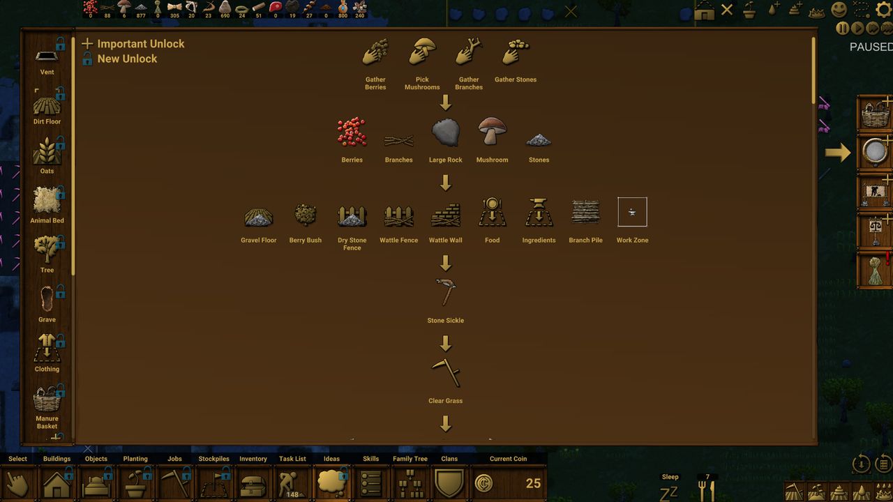 Screengrabs from Clanfolk.