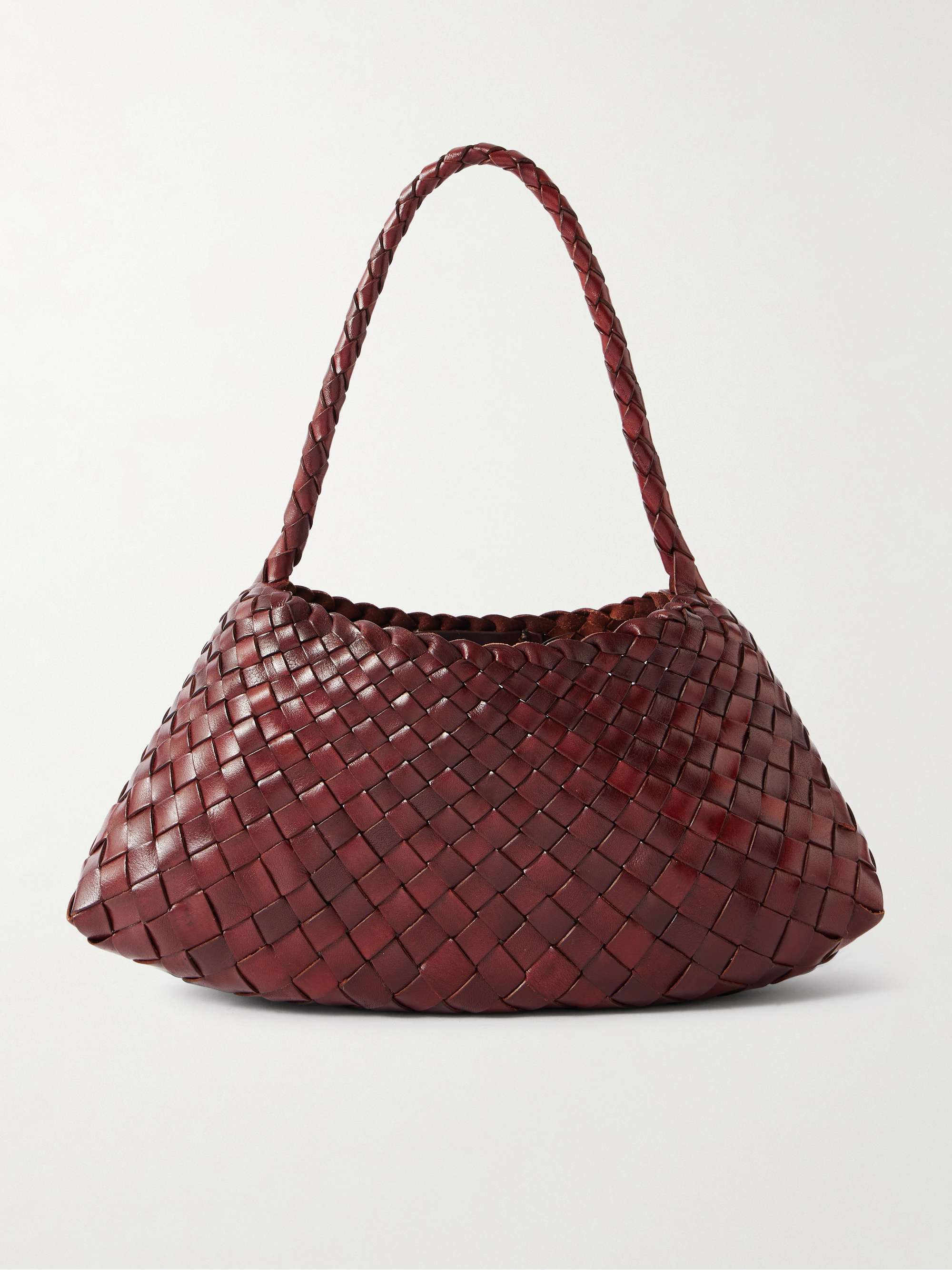 Rosanna Mini Woven Leather Tote