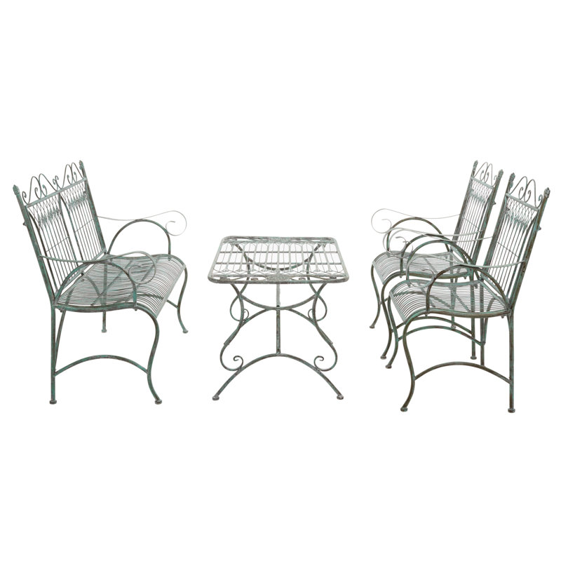 Charlton Home® Aveley 4 Piece Sofa Seating Group & Reviews | Wayfair