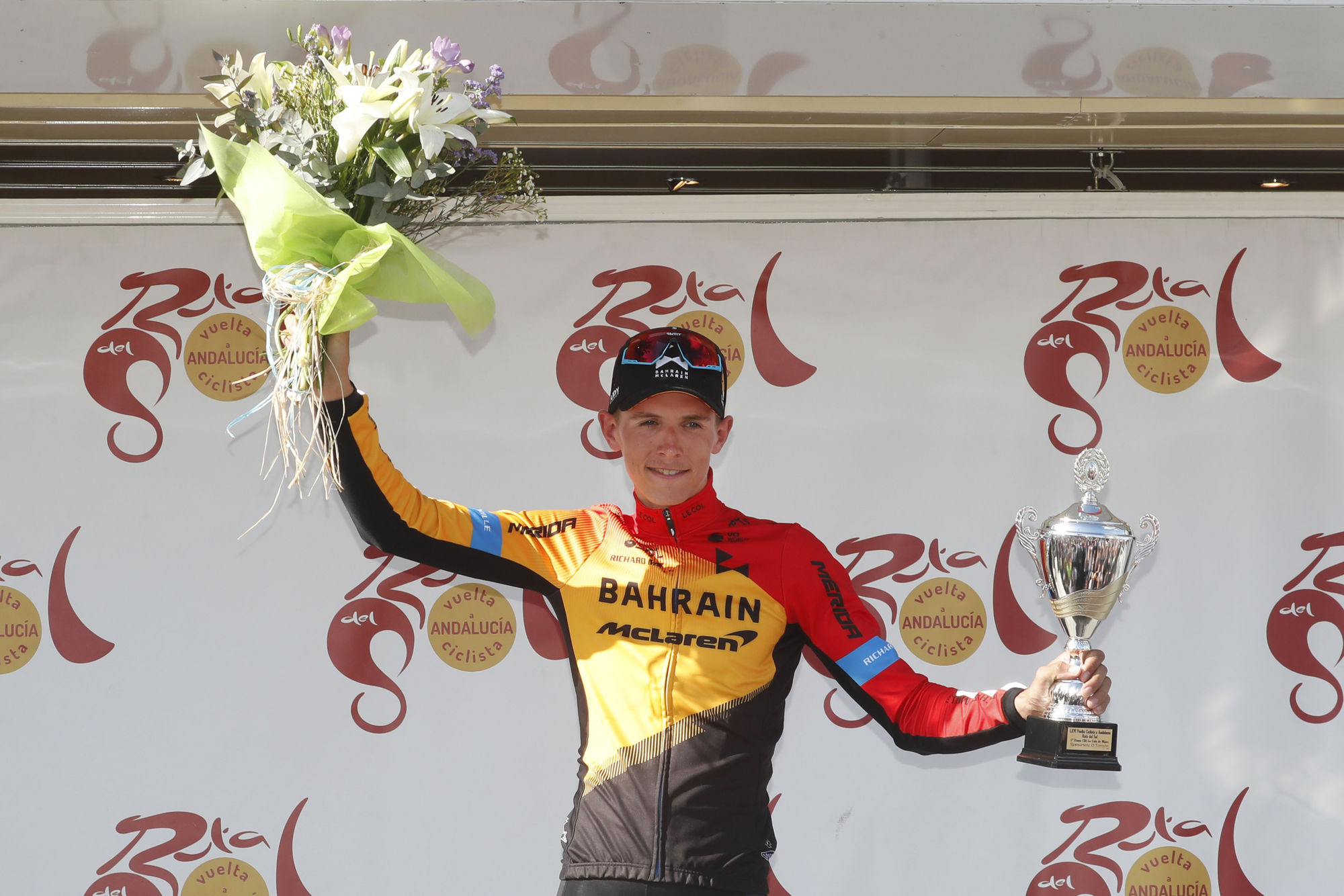 Cycling: AndalucÃa Tour / Vuelta AndalucÃa / 5 Stage / 5 Etapa / TTI / CRI / Time Trail Individual / Contrarreloj
Cala de Mijas (13 Km) 22-02-2020/
PODIUM/ CELEBRACIÃN CELEBRATION/ TEUNS, Dylan (BEL)
Cycling: AndalucÃa Tour / Vuelta AndalucÃa / 5 Stage / 5 Etapa / TTI / CRI / Time Trail Individual / Contrarreloj Individual /
©PHOTOGOMEZSPORT2020