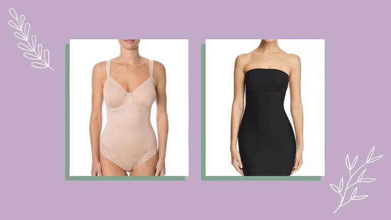 Two top-rated brands with the best shapewear reviews shown side-by-side: Heist and Commando