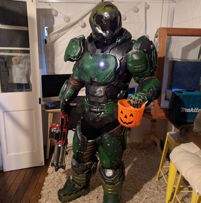 Meet the man inside this incredible Doom cosplay PC Gamer