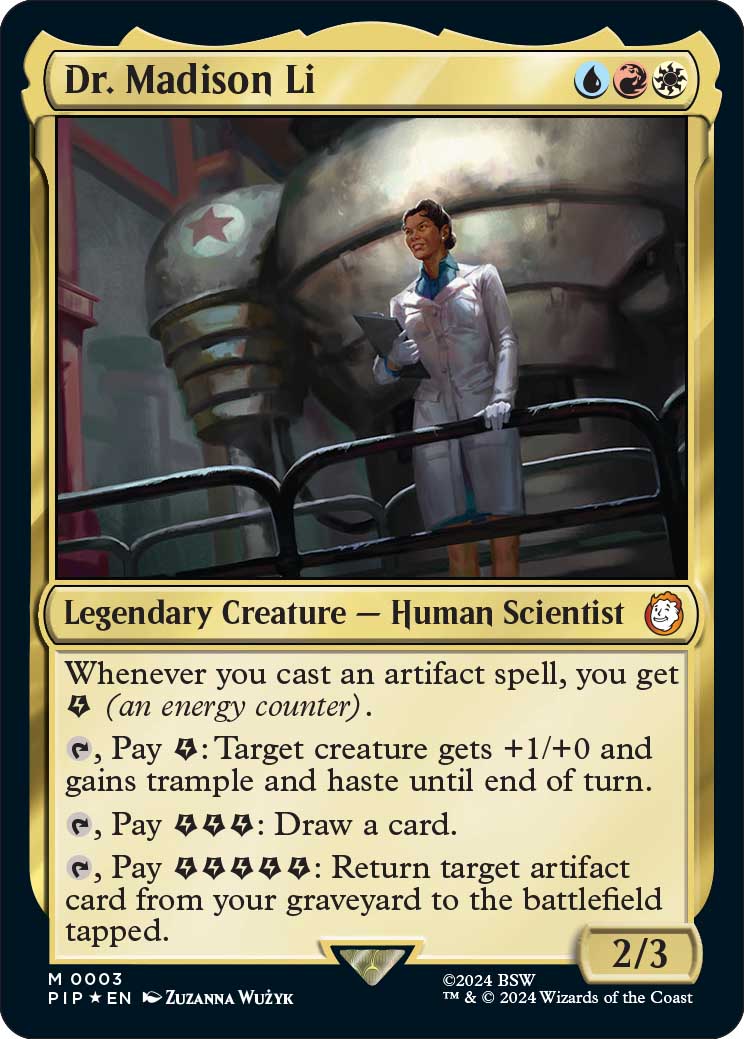 Magic: The Gathering Fallout crossover card preview