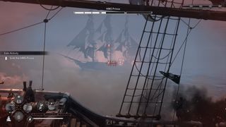 Legendary ship the HMS Prince fights the Jackdaw using fog to conceal its movements in Assassin's Creed Black Flag Resynced
