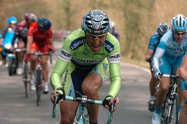 Stefano Garzelli (Liquigas) showing good form